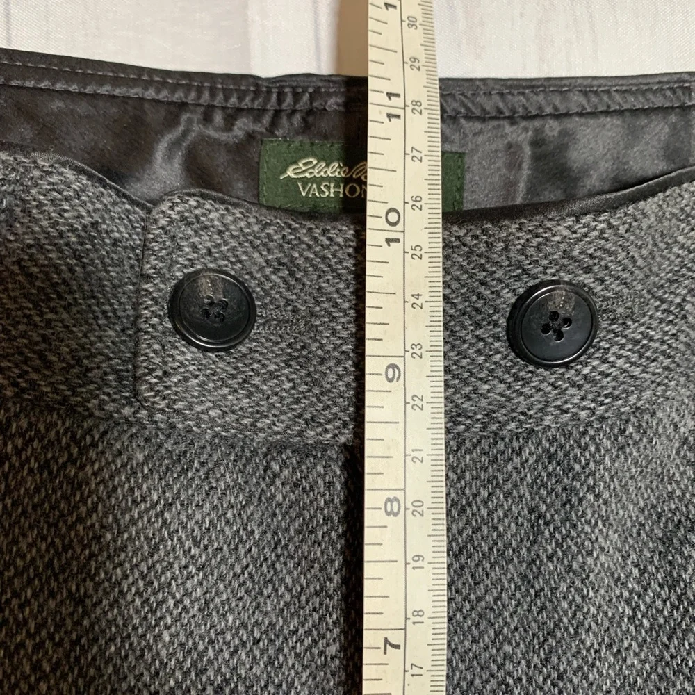Eddie Bauer Vashon Fit wool blend pants. Gray. Size 10. - Picture 7 of 8